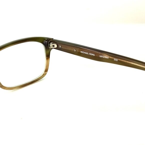 Michael Kors 276M Olive-Brown Gradient  Unisex Eyeglasses Frames Size 54/17/140 - Picture 5 of 9